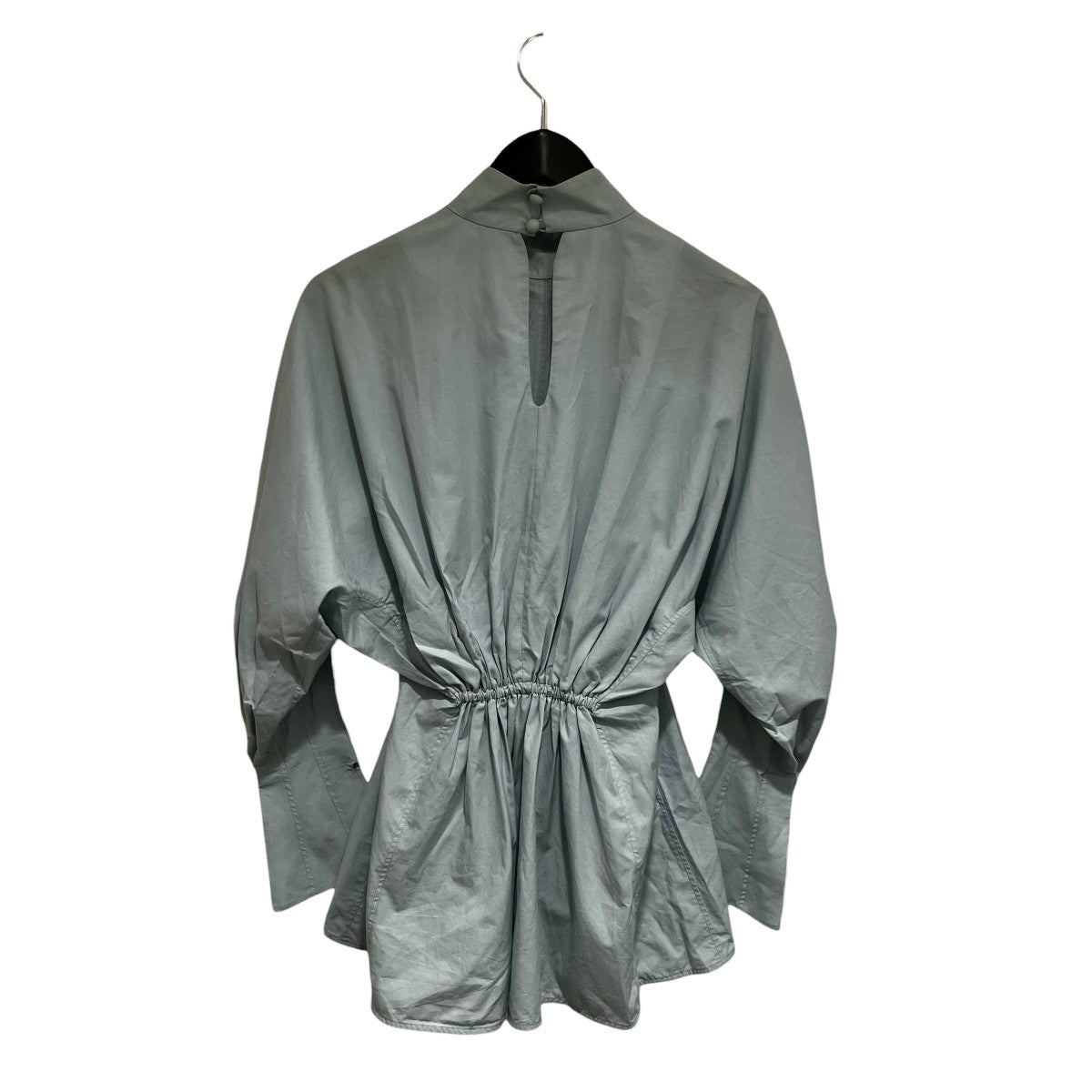 Cotton Chambray High Neck長袖ブラウスMM24SS-SH020