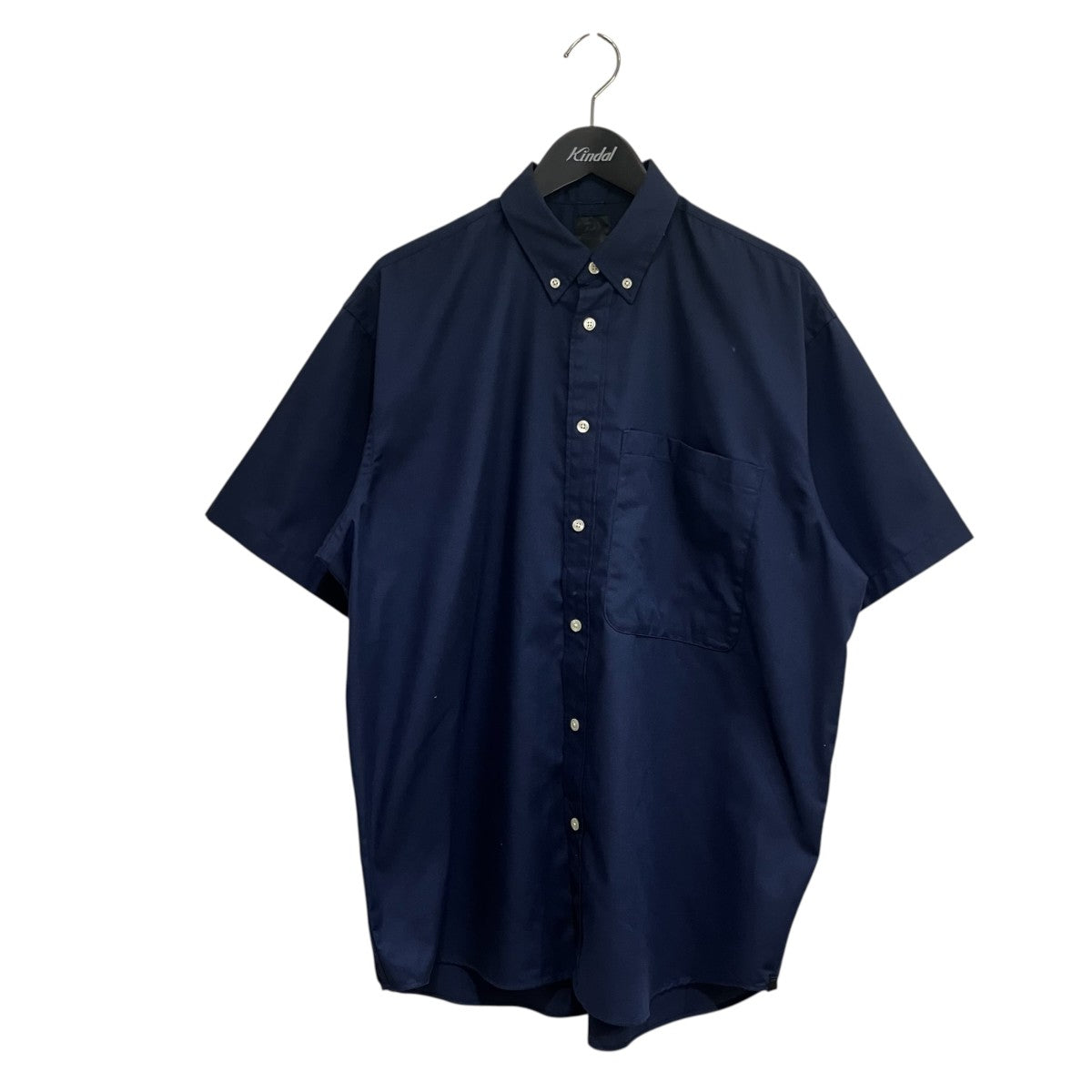 DAIWA ダイワピア39 半袖シャツ BE-84024 ネイビー M DAIWA PIER39(ダイワピア39) TECH BUTTON DOWN SHIRT S S OX半袖シャツ