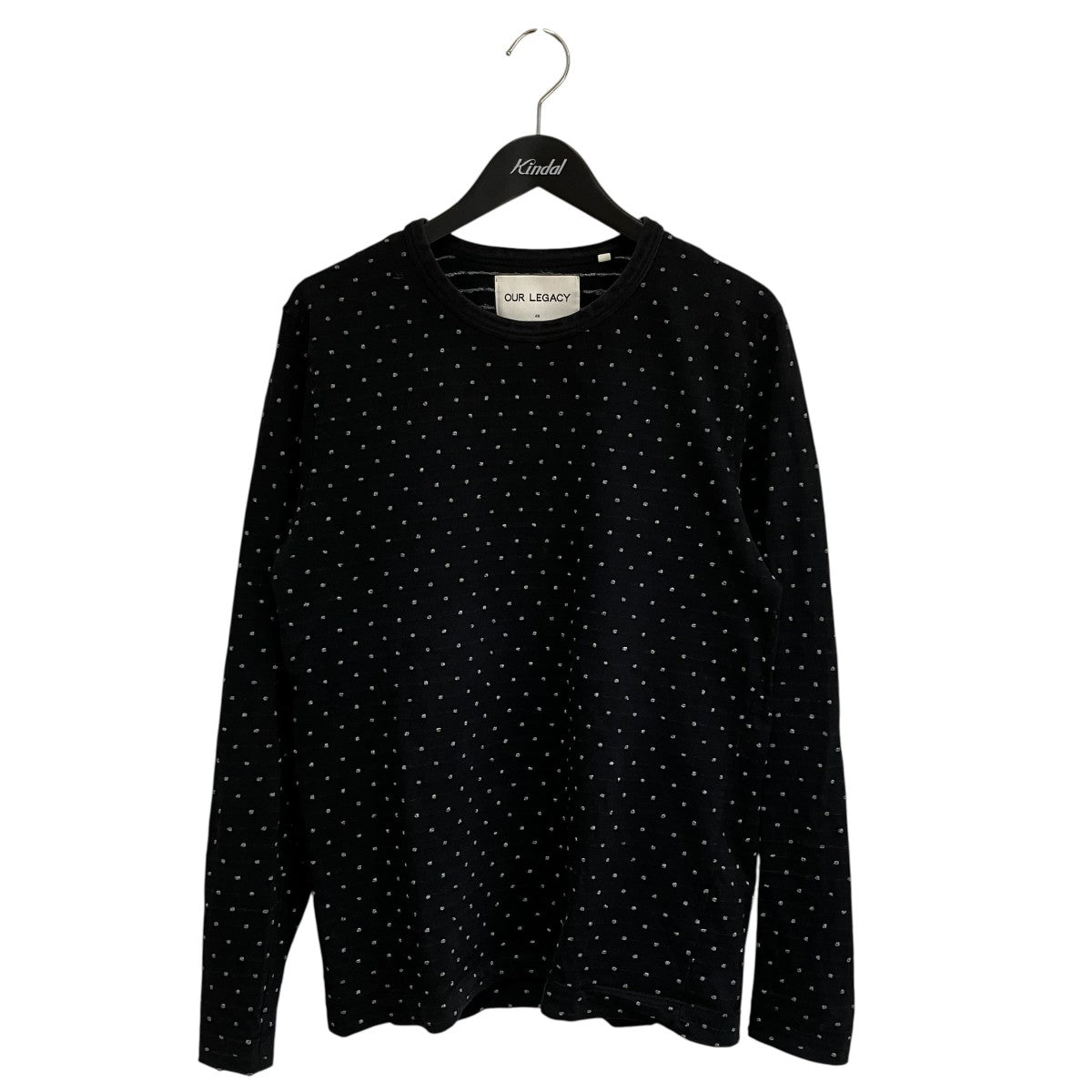ドット長袖カットソーAW-14MLNG JACQUARD DOT