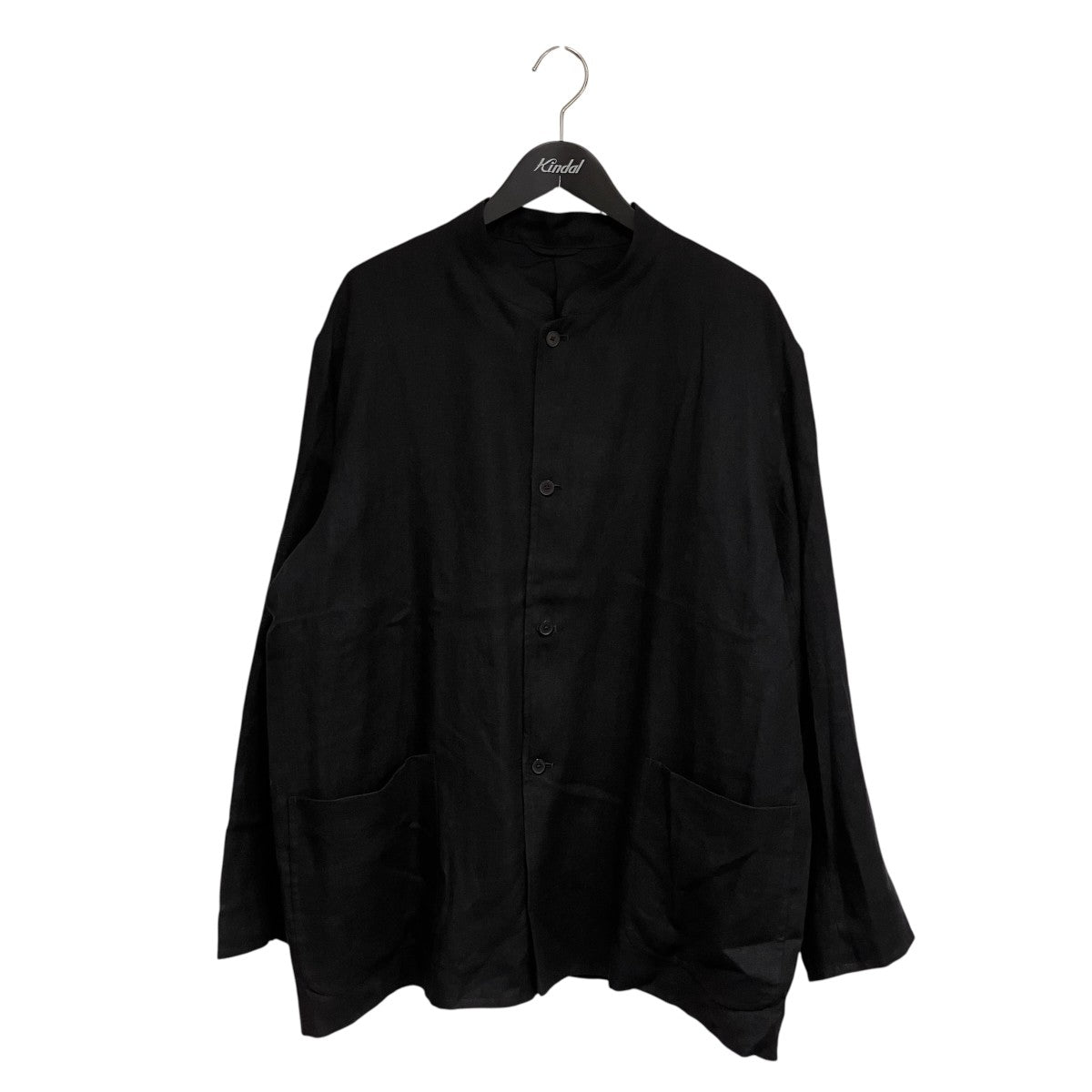 新品　Comoli 25SS カナパスタンドカラージャケット　サイズ1 COMOLI(コモリ) 25SSカナパ スタンドカラージャケットB01-01009 B01