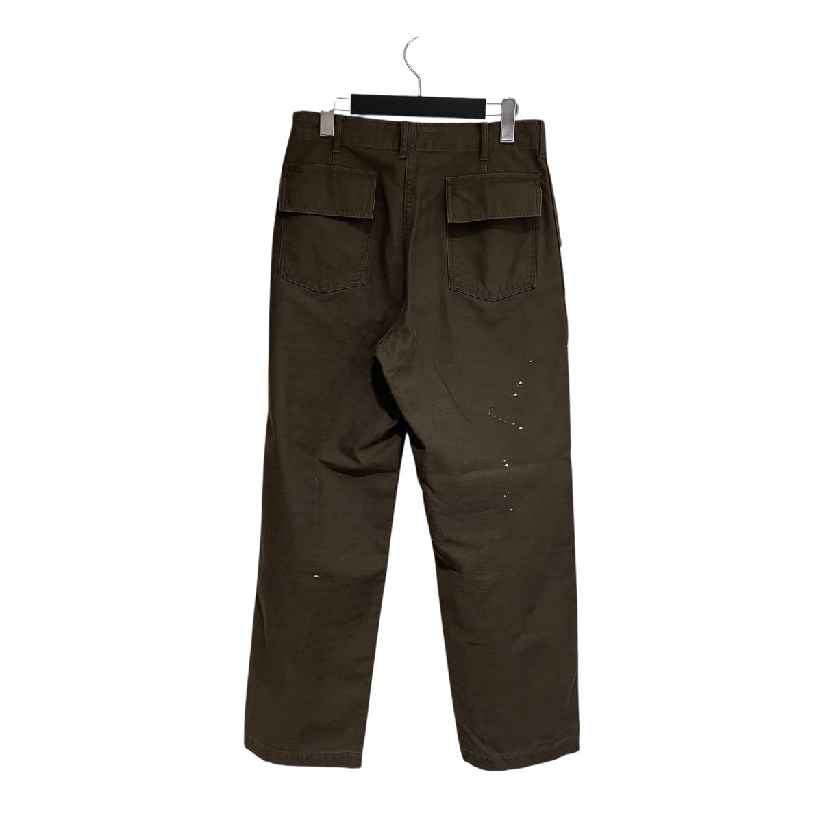 25AWWASHED BAGGY SATIN BLEACHED BAKERパンツA25AP01BP