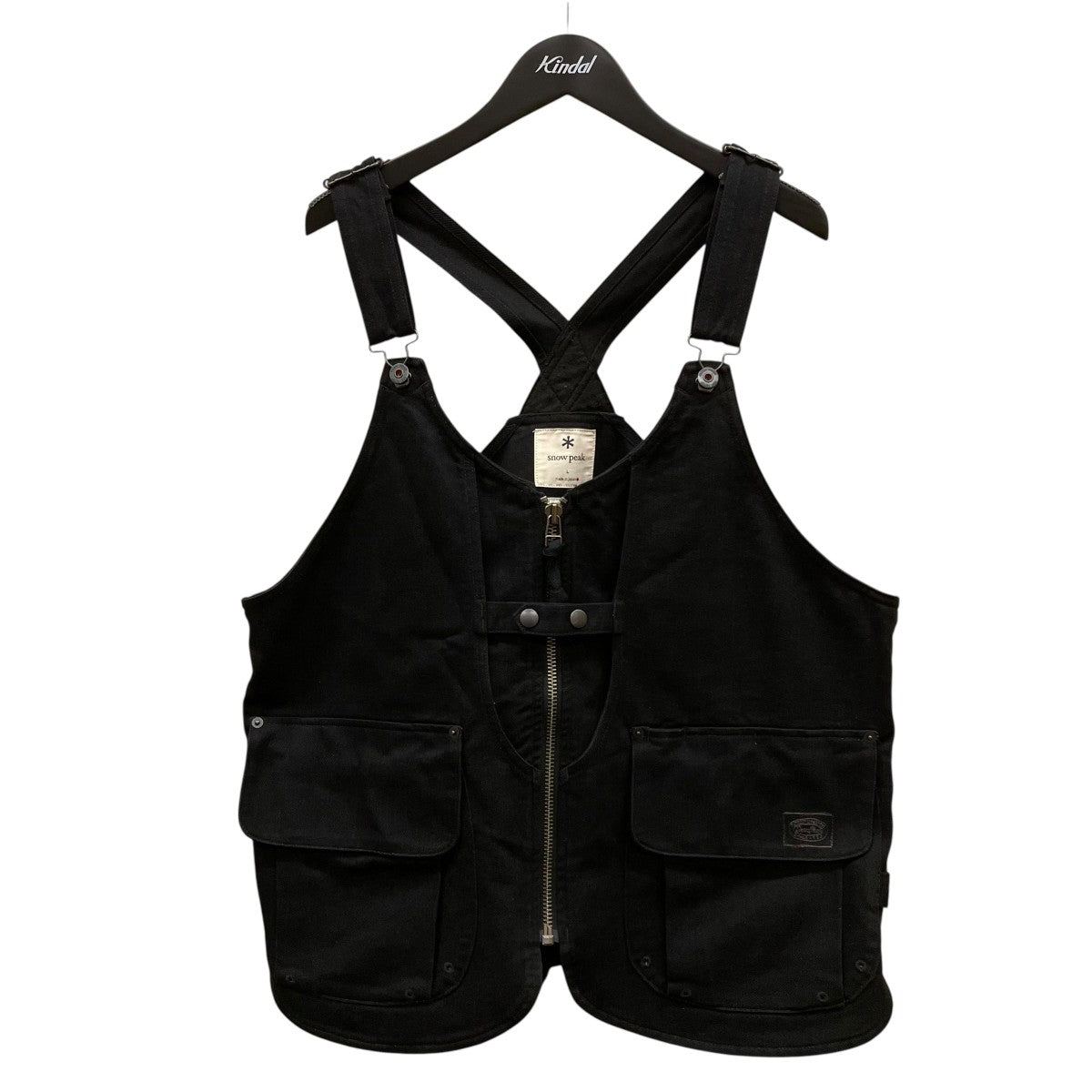 Peak -  peak TAKIBI Denim Vest 焚火 デニムベスト snow peak (スノーピーク) TAKIBI Denim Vest / タキビデニムベスト