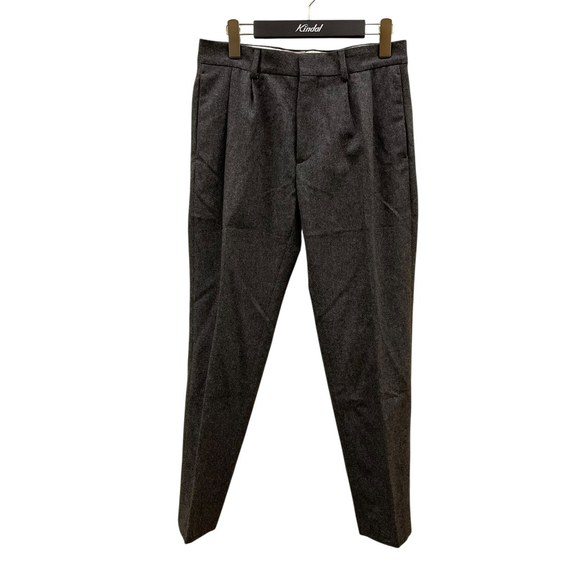 美品 Brioni メンズスラックス ウール×モヘア 光沢感 52 180 HARMONY(ハーモニー) ウールスラックスAWO009-HTR003 AWO009