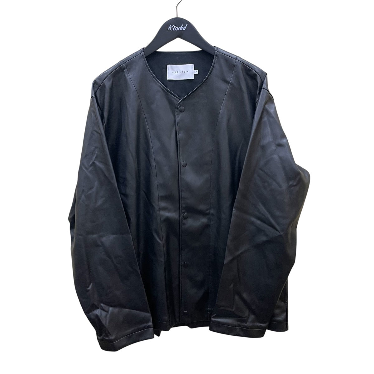 CURLY&Co.(カーリーアンドコー) レザージャケット ノーカラー CURLY&Co.(カーリーアンドコー) レザージャケット ノーカラー