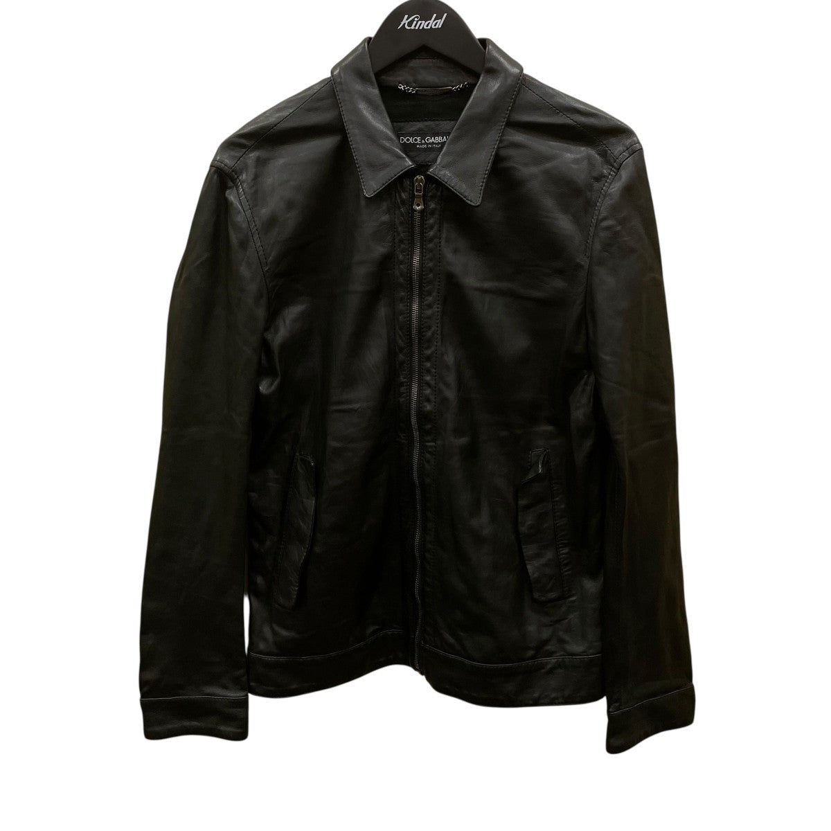 DOLCE & GABBANA レザージャケット 40 中古・古着通販】DOLCE & GABBANA (ドルチェ＆ガッバーナ
