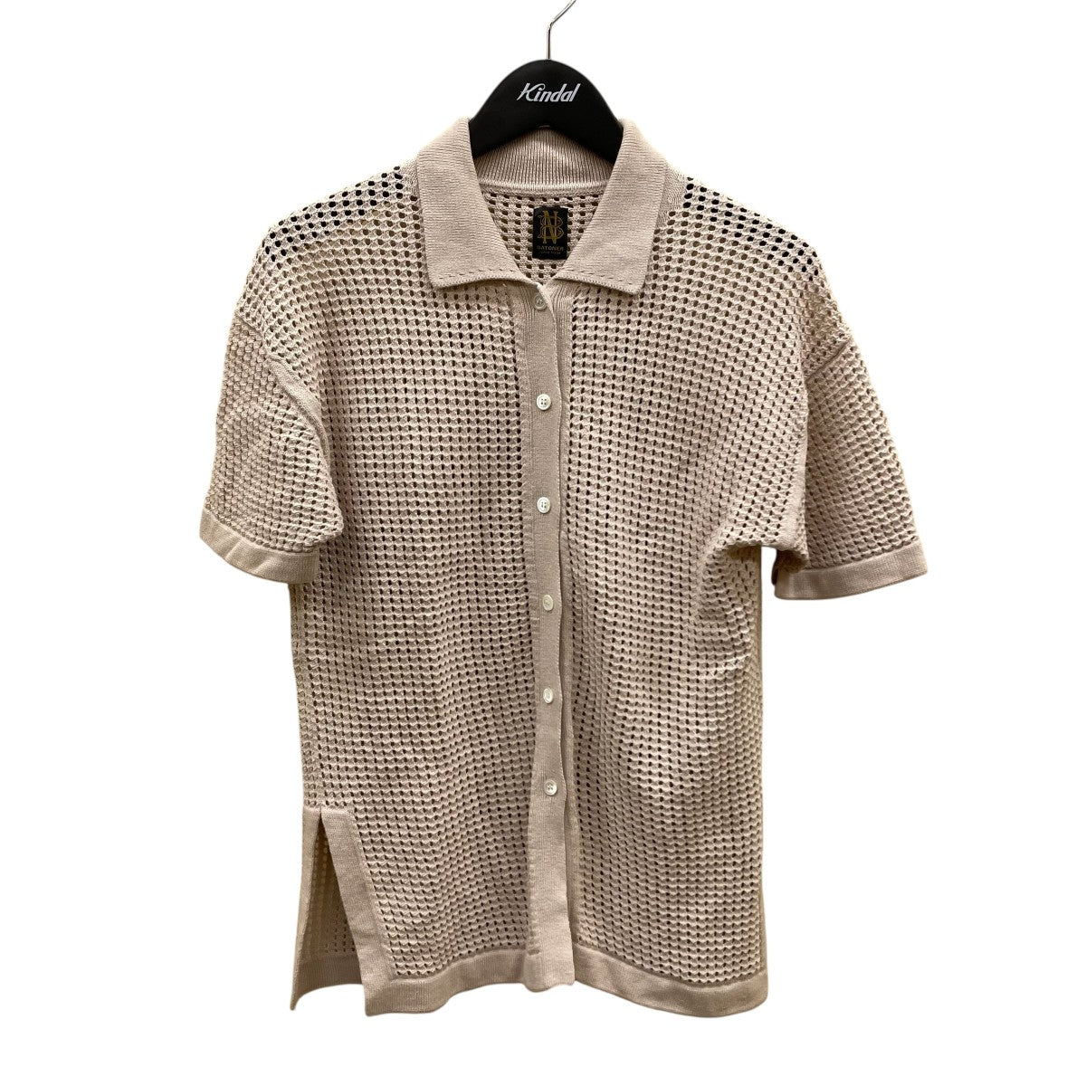 BATONER ショートスリーブ サマーニット ポロシャツ BATONER バトナー サマーニット ショートスリーブ ポロシャツ 24SS