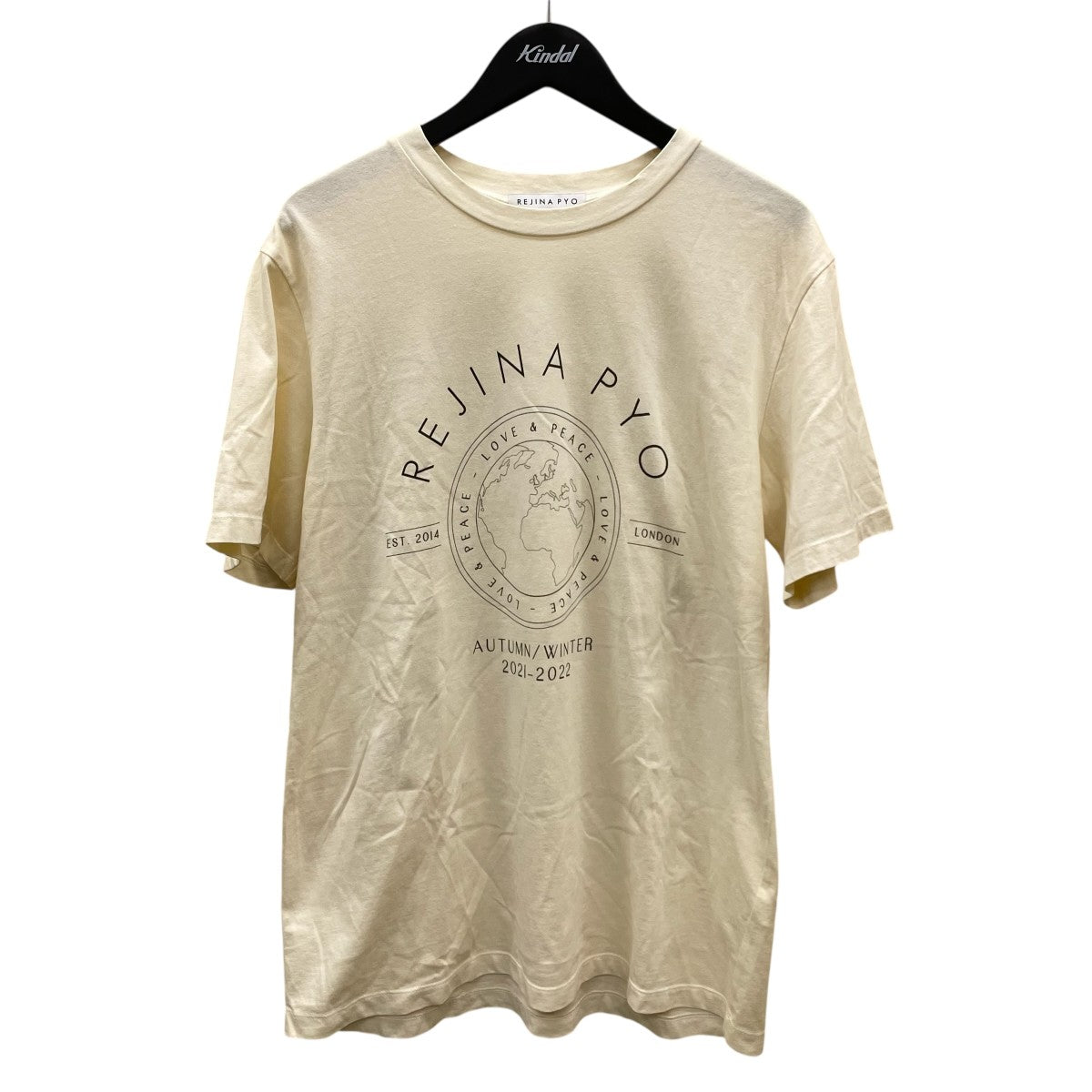 REJINA PYO(レジーナ・ピョウ) グラフィック半袖Tシャツ アイボリー 