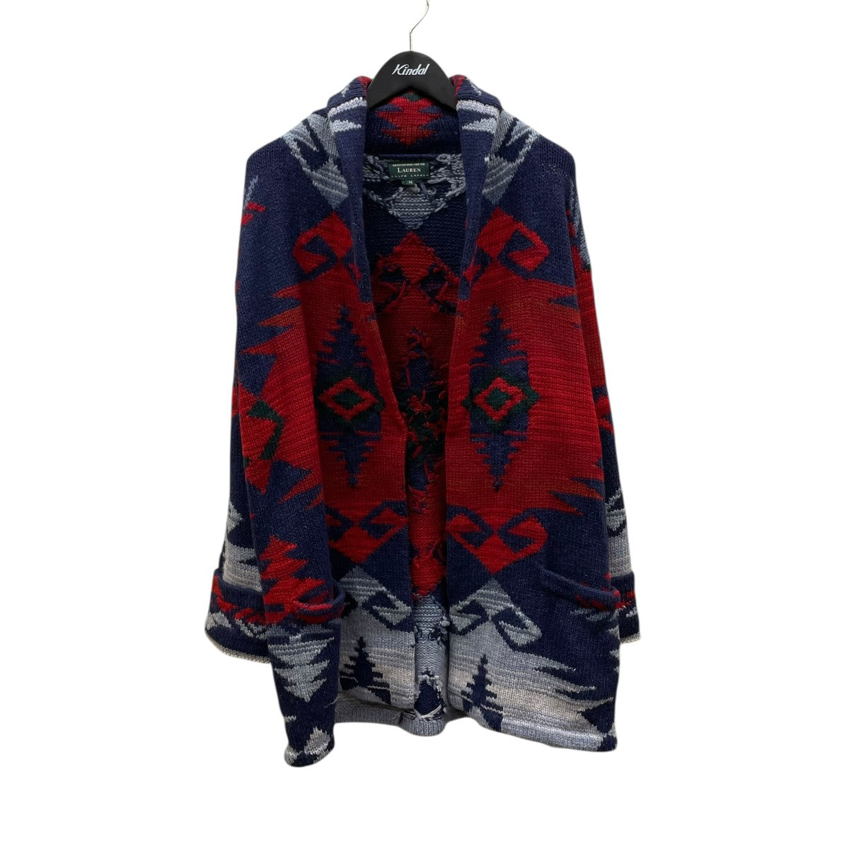 Ralph Lauren COUNTRY 90s ネイティブ柄 ガウンコート LAUREN RALPH LAUREN(ローレン ラルフ ローレン) 90s ネイティブ柄