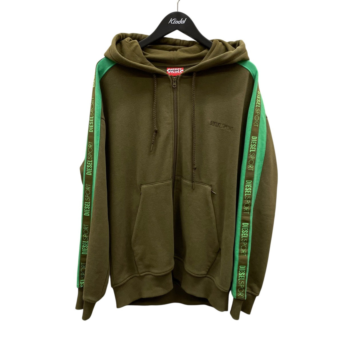 diesel ディーゼル　ヴィンテージ風　オリーブグリーン DIESEL(ディーゼル) ジップパーカーAMST BOWE Z HT32 AMST BOWE