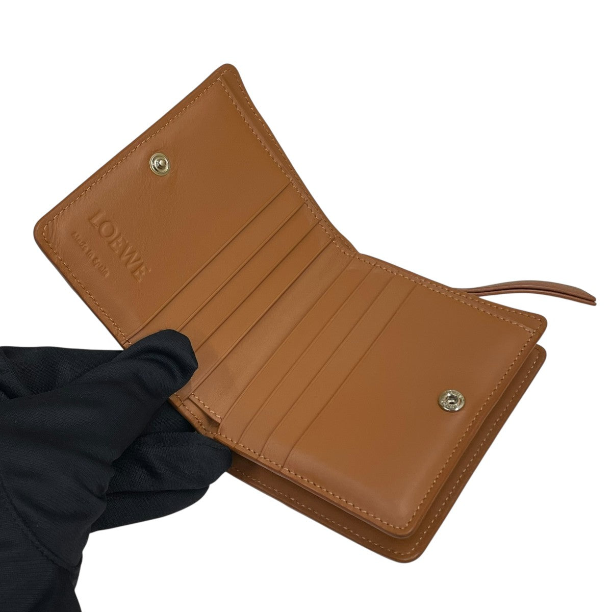 LOEWE パズル スリムコンパクトウォレットウォレット 古着・中古-4枚目のアイテム画像