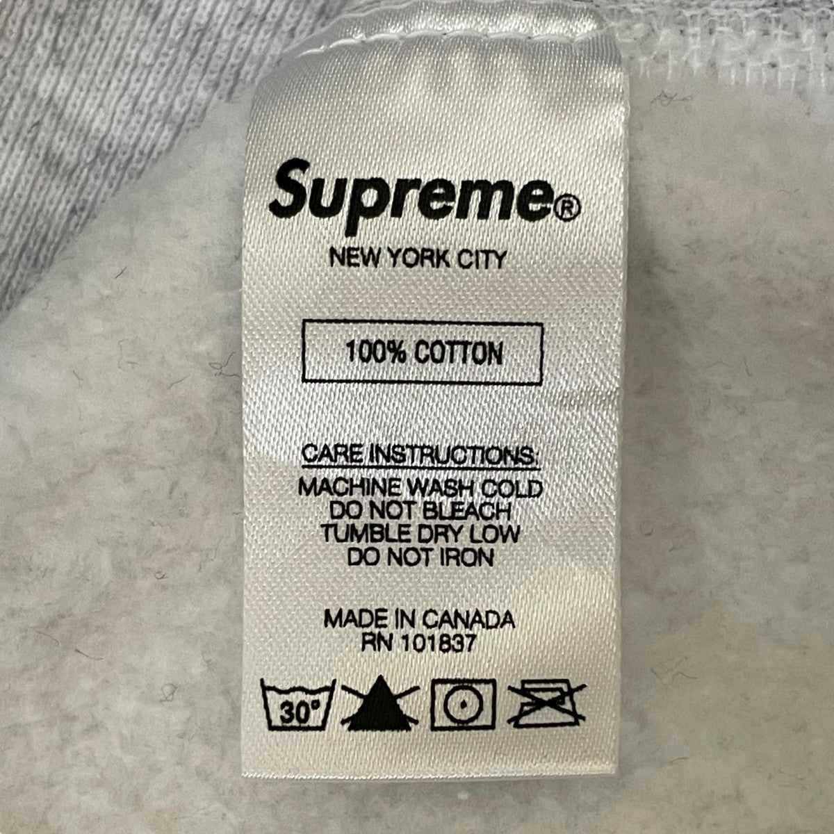 Sequin Logo Hoodedロゴプルオーバーフーディ