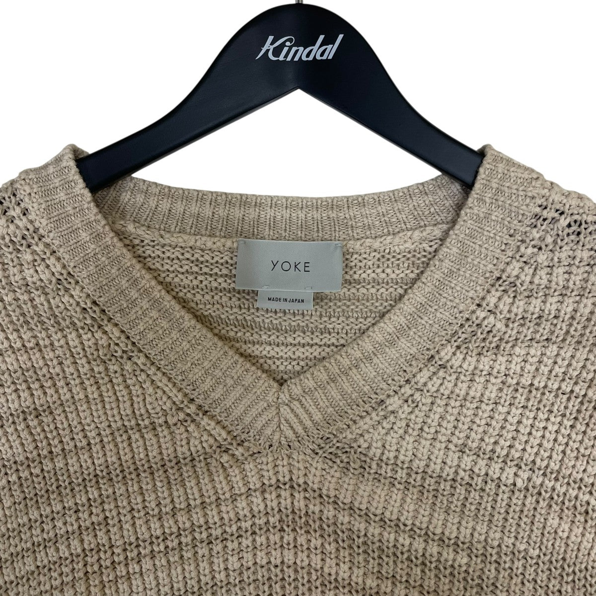 20SS5G OVERSIZED V-NECK KNIT VESTニットベストYK20SS0119S
