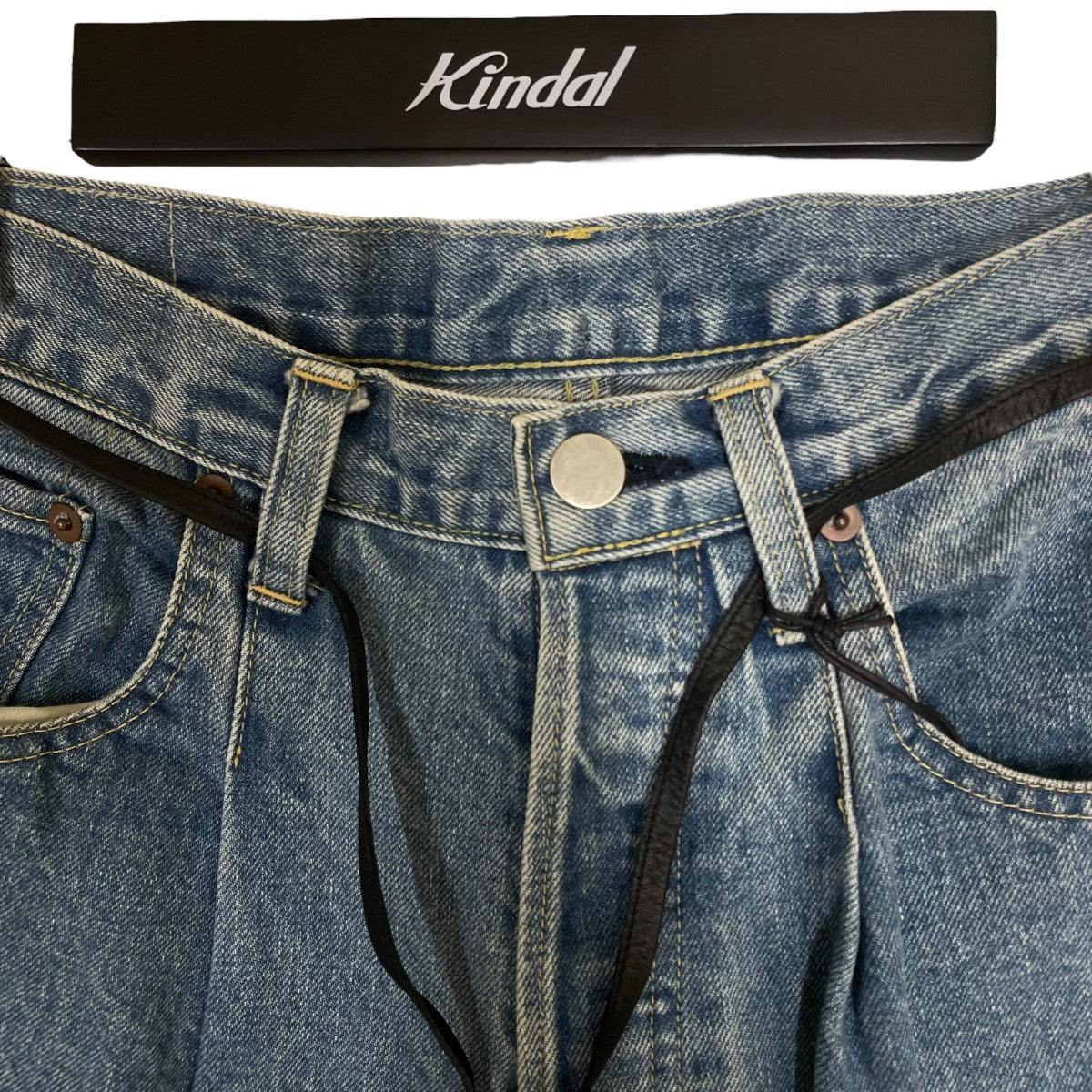 23SSVINTAGE REPRODUCTION DAMAGE DENIM JEANSダメージ加工デニムパンツST515