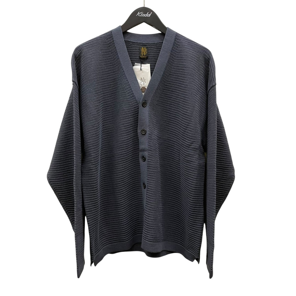 BATONER バトナー サマーニット CARDIGAN カーディガンL BATONER（バトナー）の「THE SUMMER KNIT CARDIGAN（カーディガン