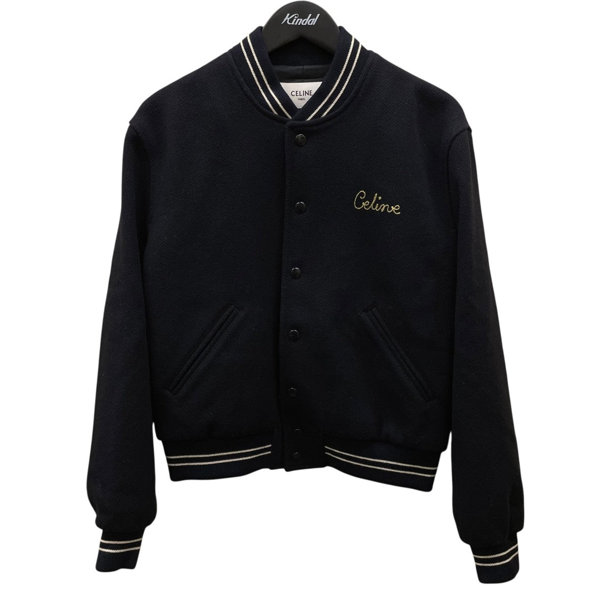 CELINE(セリーヌ) エンブロイダリー テディブルゾンスタジャン