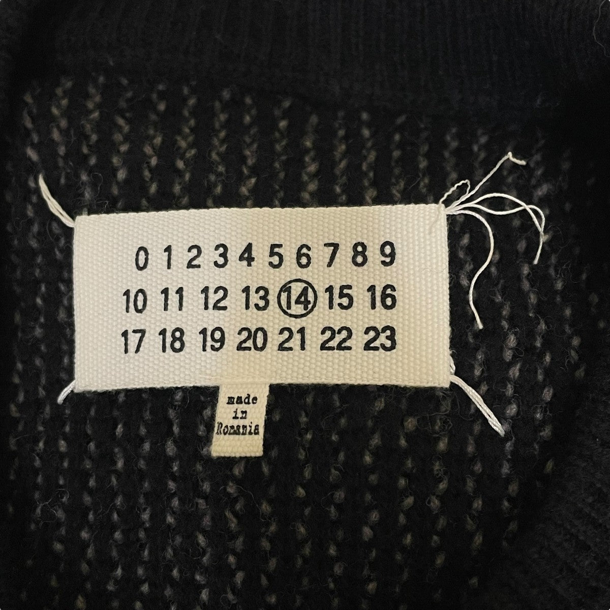 Maison Margiela 14AWクルーネックニットセーターS30HA0738 古着・中古-5枚目のアイテム画像