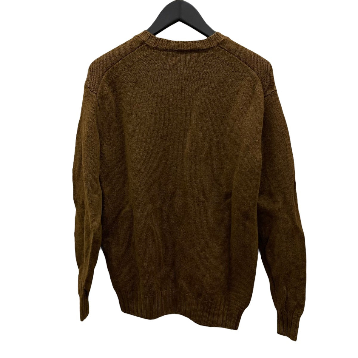 AURALEE 23AWWASHED FRENCH MERINO KNITクルーネックニットA23AP01SW 古着・中古-2枚目のアイテム画像