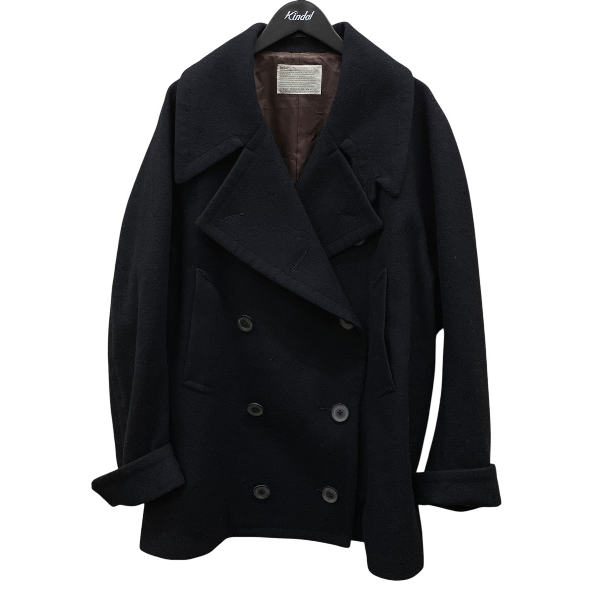 kolor 18aw コート KOLOR(カラー) 18AWタスマニアメルトンWコート18WCM C04102 18WCM