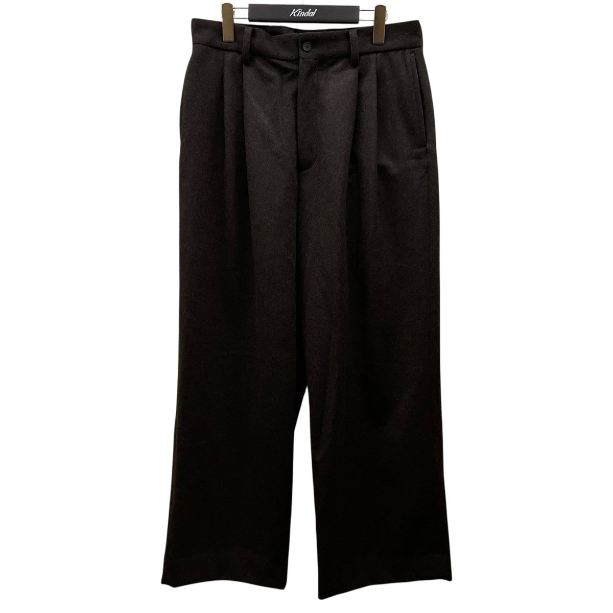 stein(シュタイン) Pure Cashmere Long Wide Trousersカシミヤ