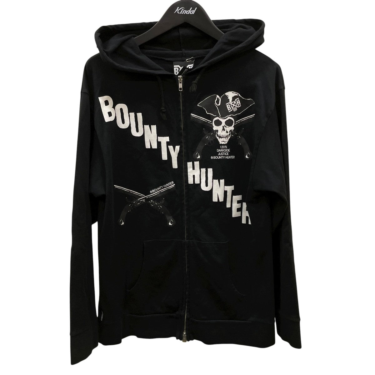 BOUNTY HUNTER ジップパーカー81 3 3746 1044 81 3 3746 1044 ブラック 