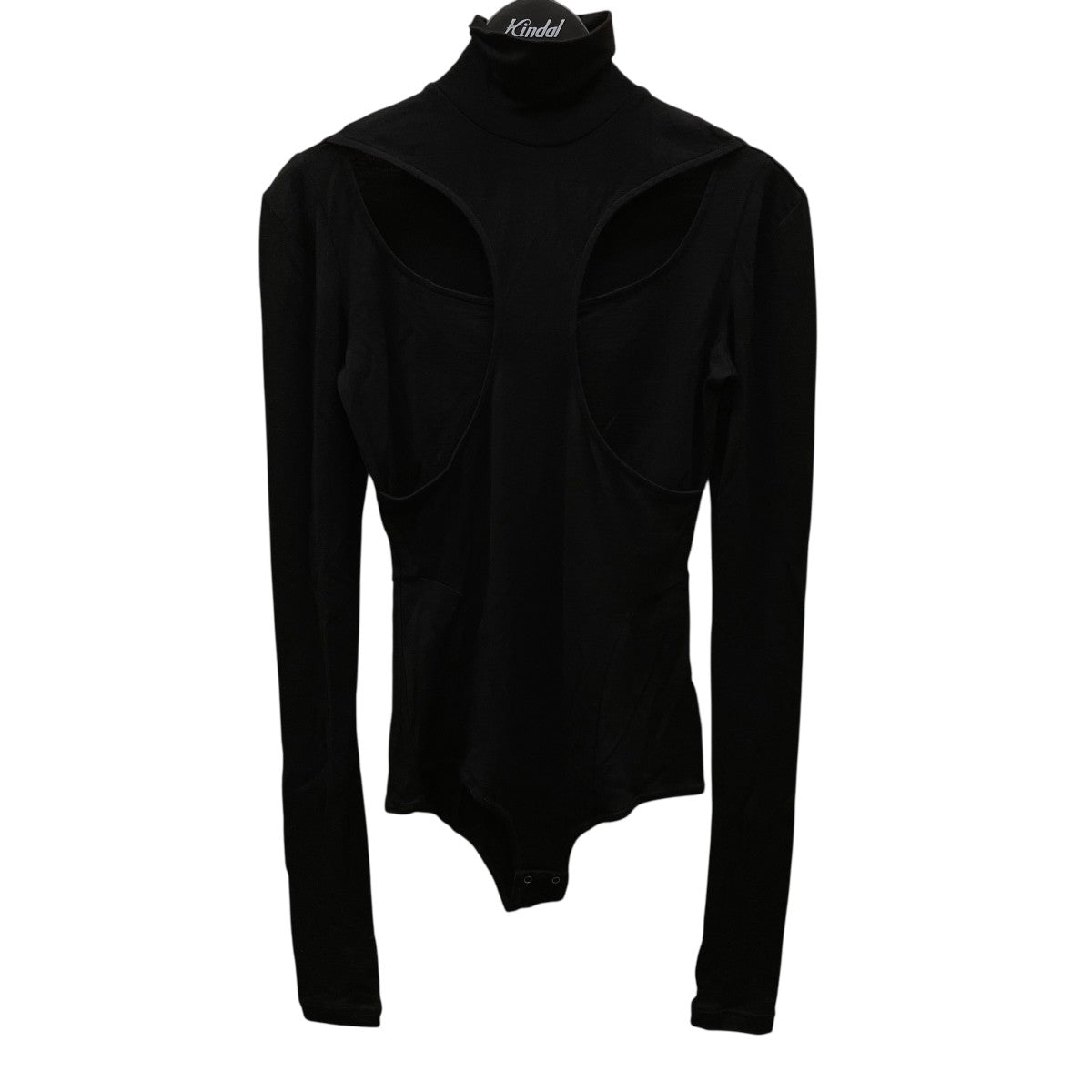 fetico フェティコ wool layered body suits 黒 FETICO(フェティコ) WOOL LAYERED BODY SUITSロングスリーブカットソー