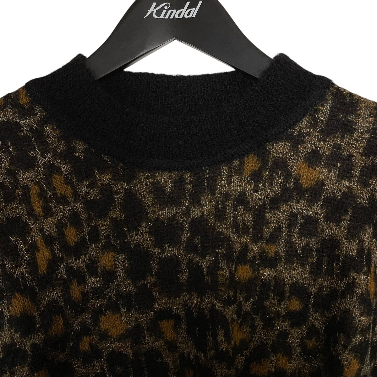 ISABEL MARANT レオパード柄 モヘヤ混ニットセーター2025949 古着・中古-3枚目のアイテム画像