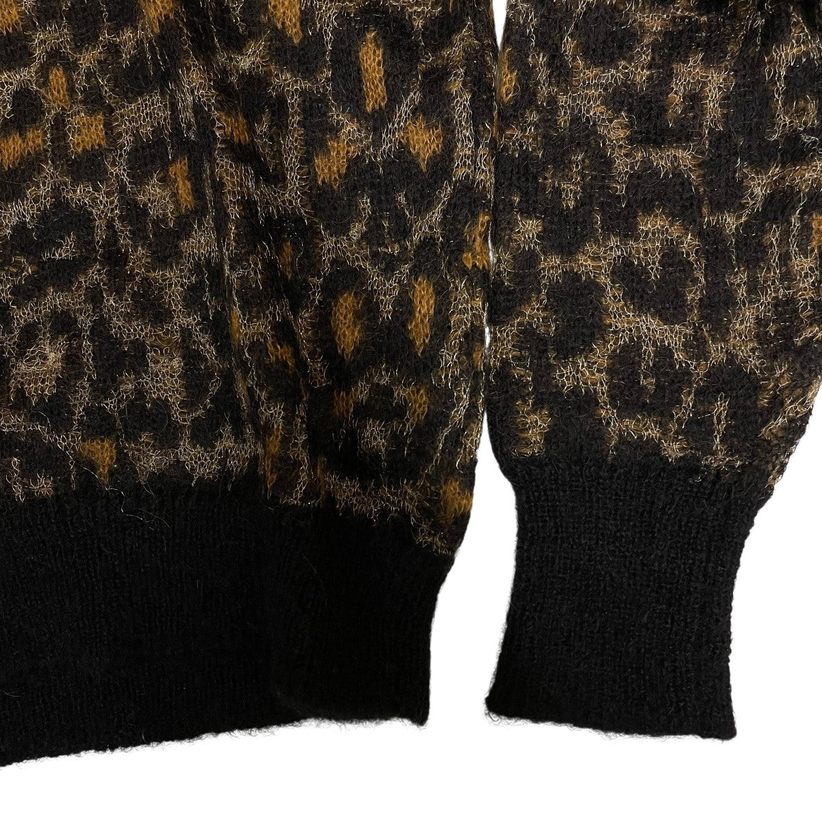 ISABEL MARANT レオパード柄 モヘヤ混ニットセーター2025949 古着・中古-4枚目のアイテム画像