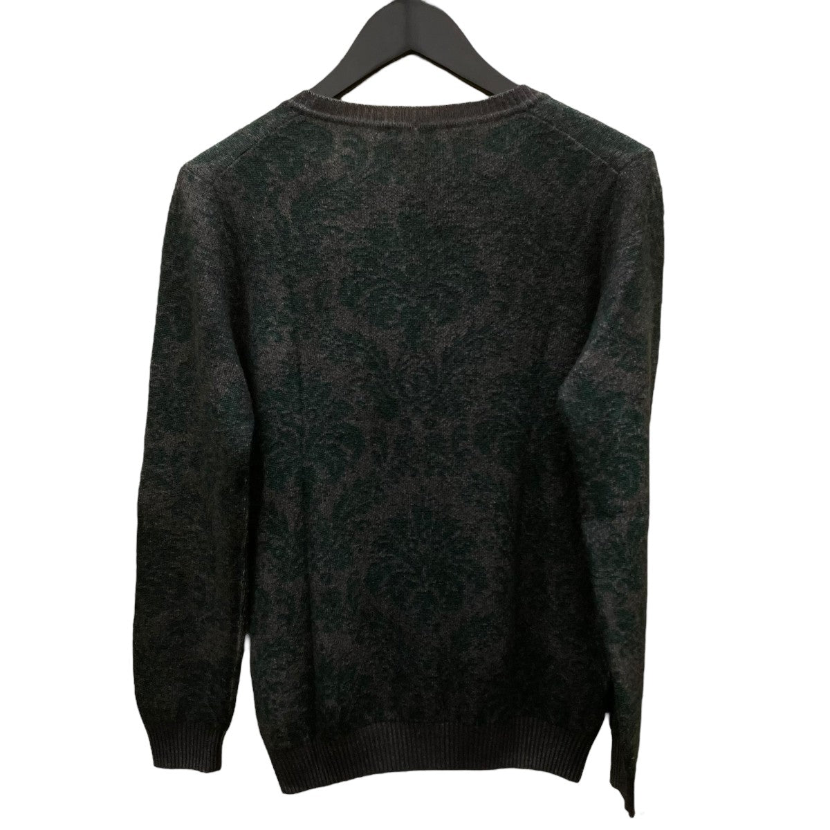 カシミヤニット総柄カーディガン