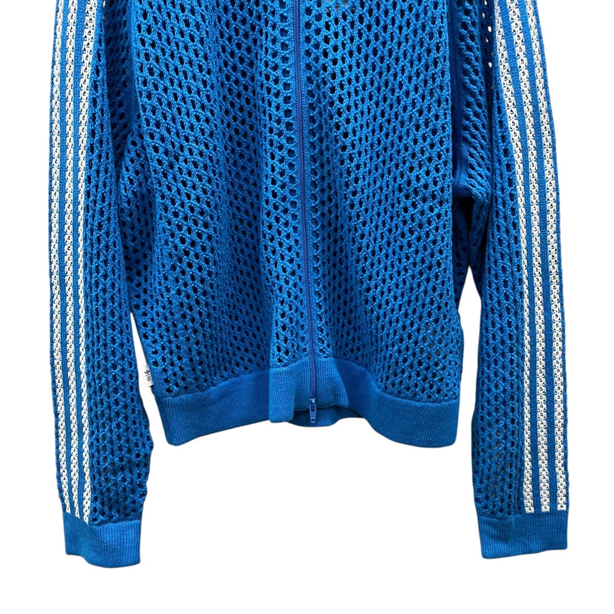 CROCHET TRACKTOP BRBLUEニットジャケットJF4268
