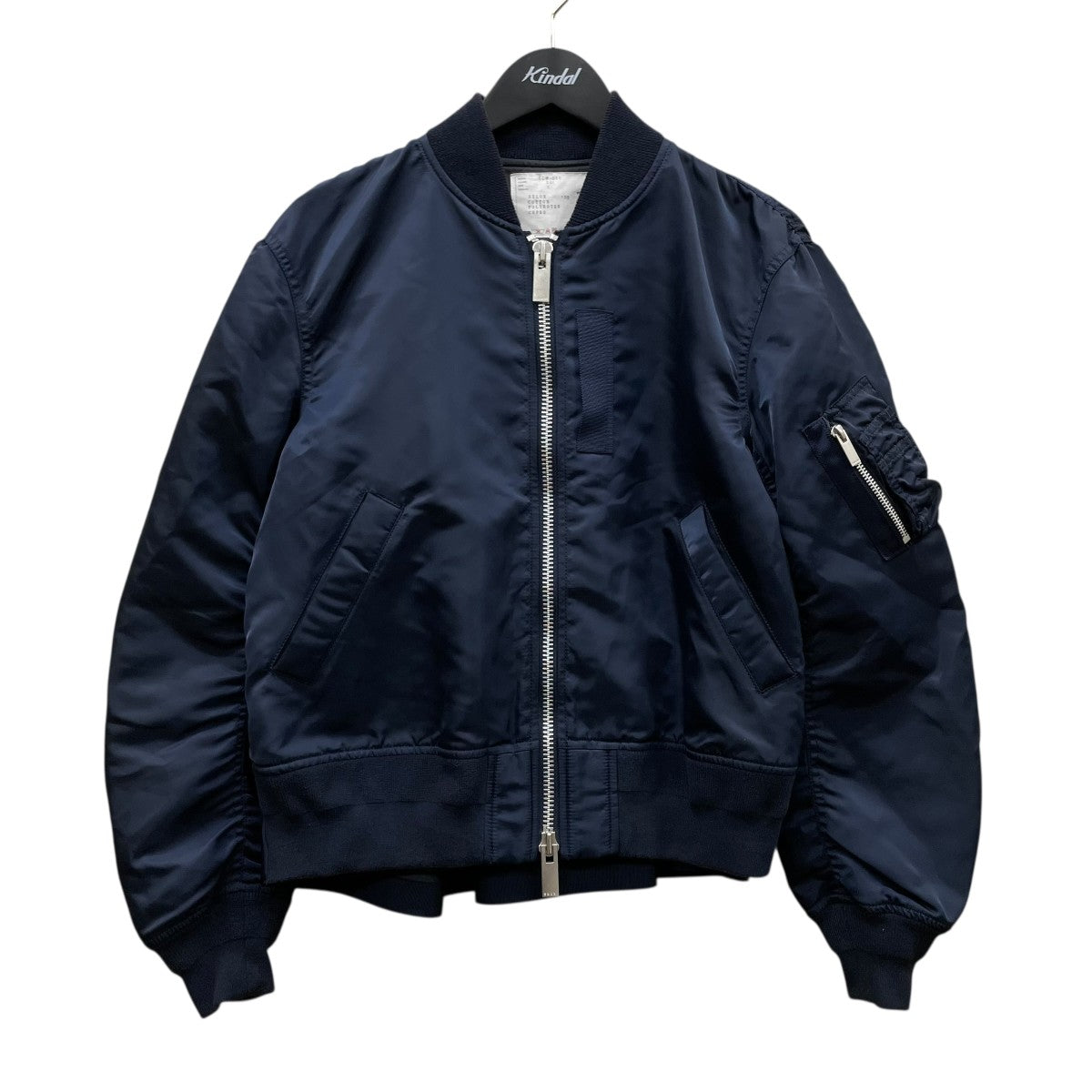 sacai(サカイ) MA-1ジャケットSCW 001 SCW 001 ネイビー サイズ 1