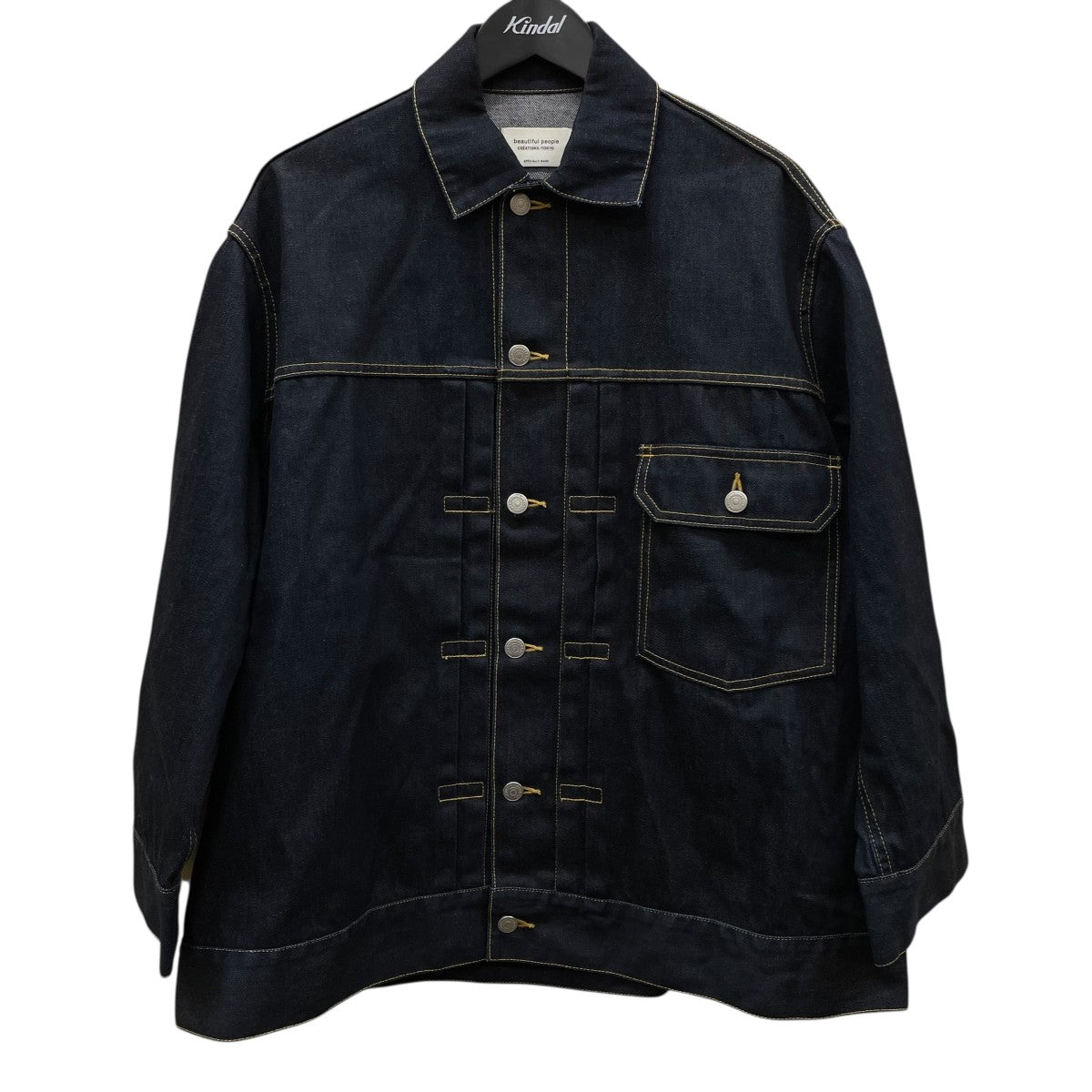 beautiful people ダークデニムジャケット サイズ36 beautiful people ダークブルーデニムジャケット 36 beautiful