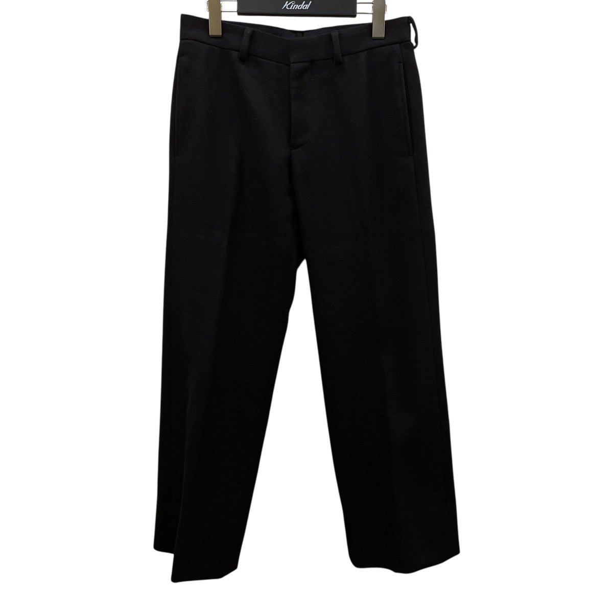 COMOLI 23AW ライトメルトンパイプドステムパンツ【サイズ3】 COMOLI」カシミヤシルクドローストリングパンツ