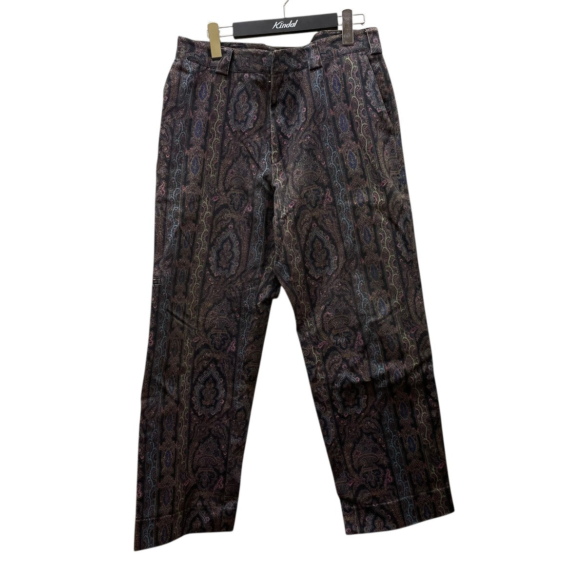 ペイズリーワークトラウザーズパンツ213114