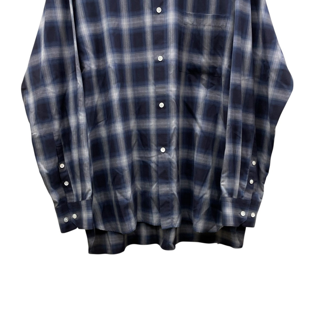 ssstein OVERSIZED DOWN PAT SHIRT長袖シャツST1025 古着・中古-4枚目のアイテム画像