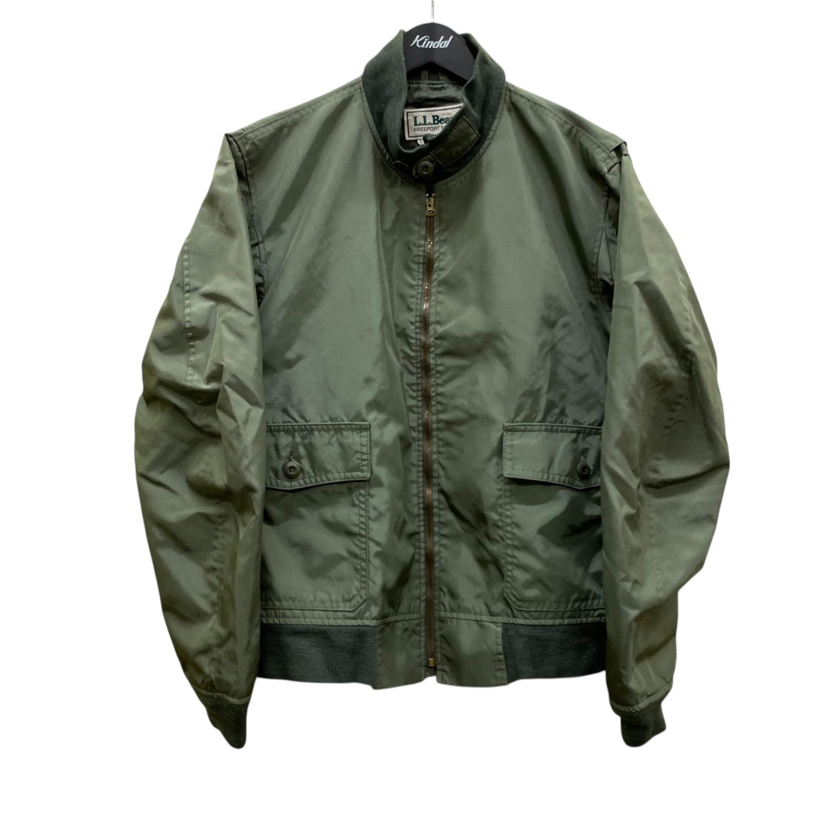 L．L．Bean(エルエルビーン) USA製MA-1ジャケット オリーブ サイズ 42