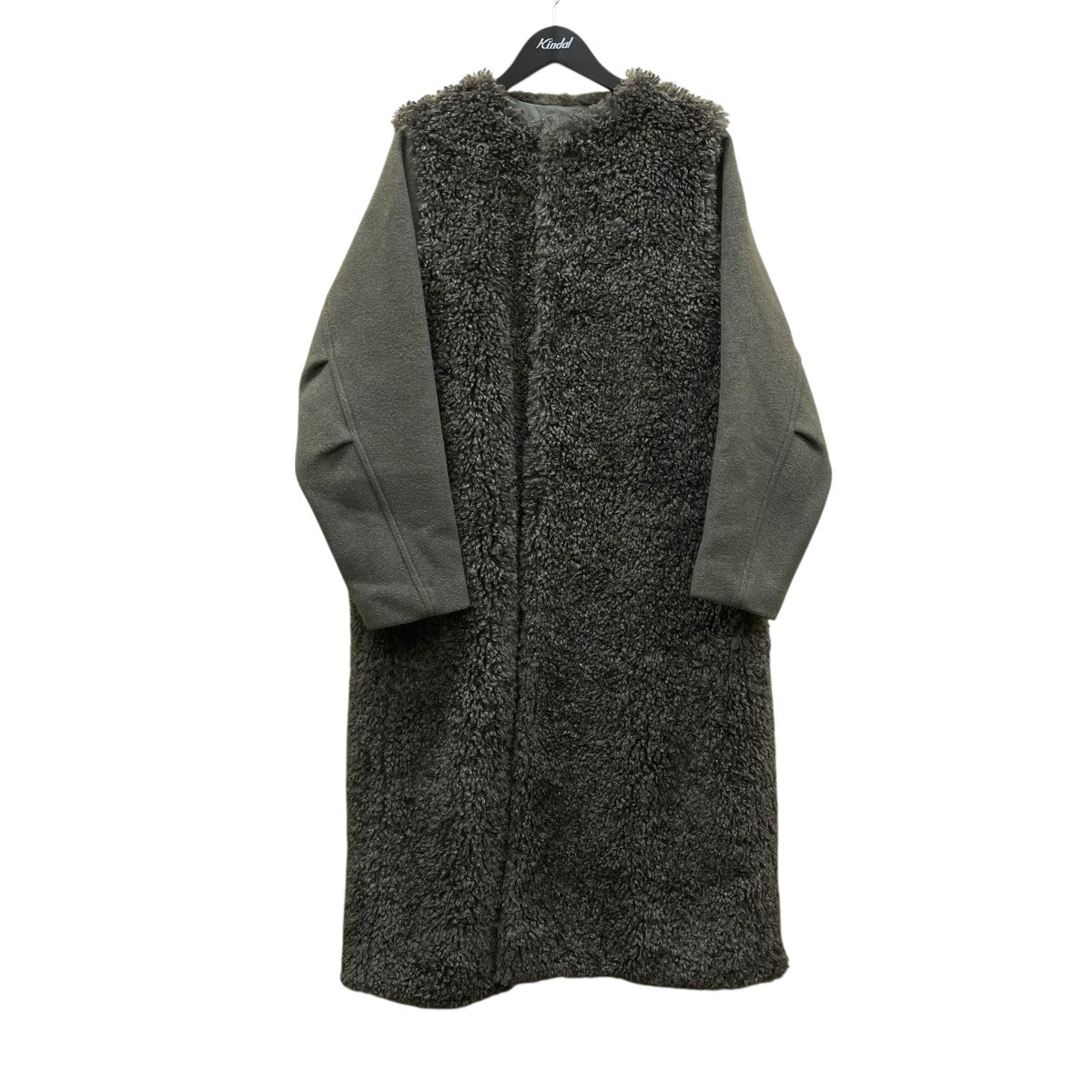 FAUX SHEARLING COATボアコート232-17425