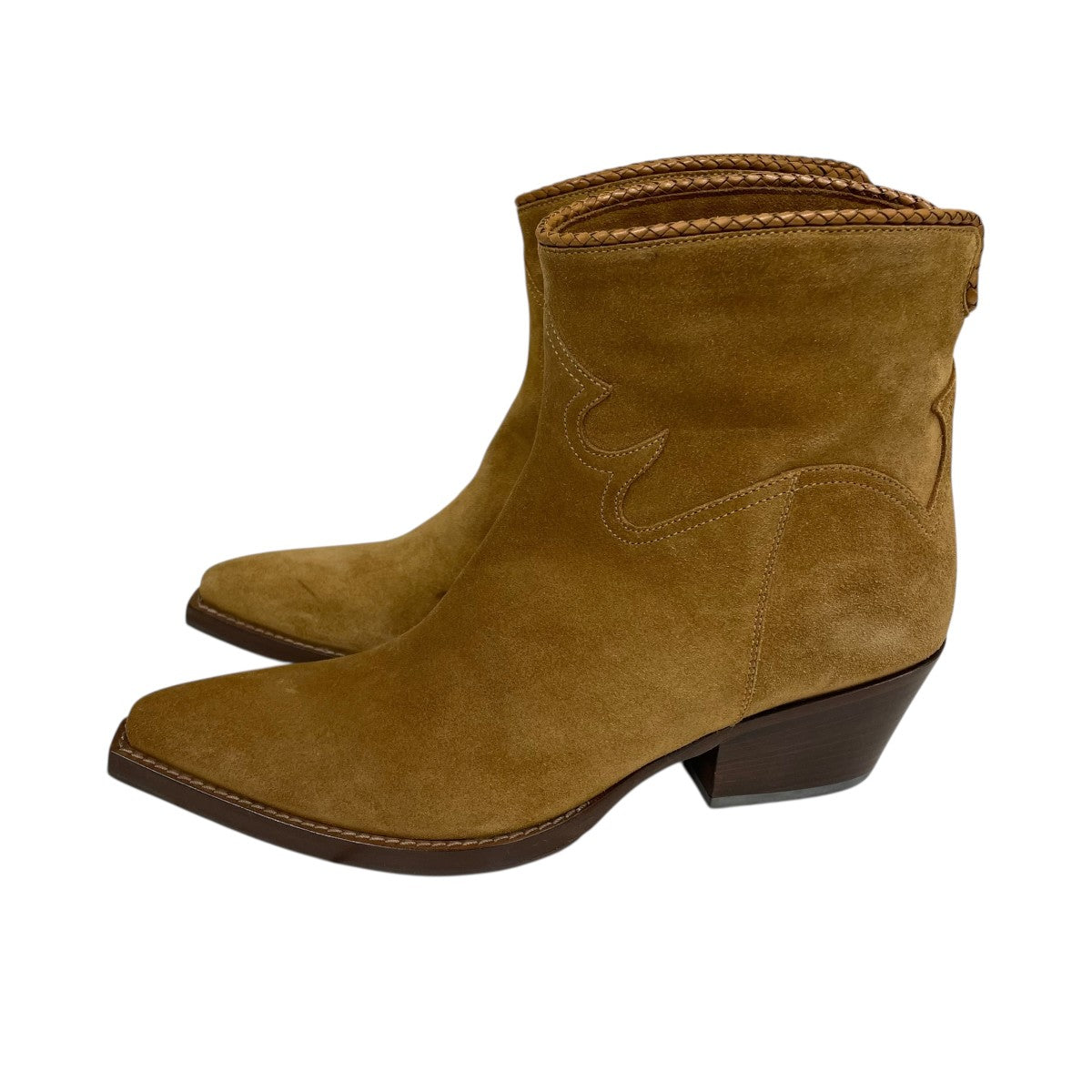 スウェードレザーブーツ