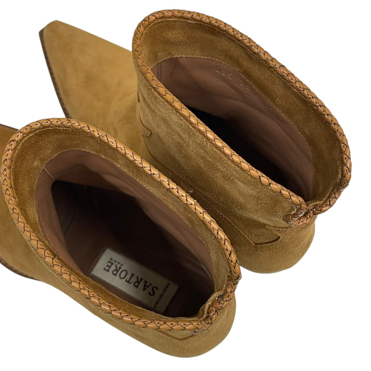 スウェードレザーブーツ