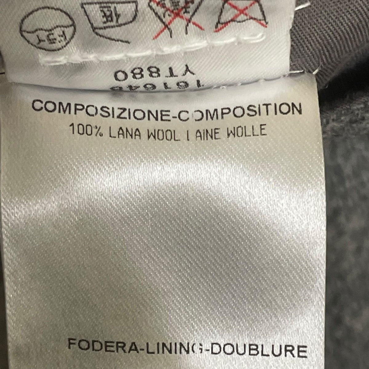 Yves Saint Laurent ウールサファリジャケット161648 古着・中古-7枚目のアイテム画像