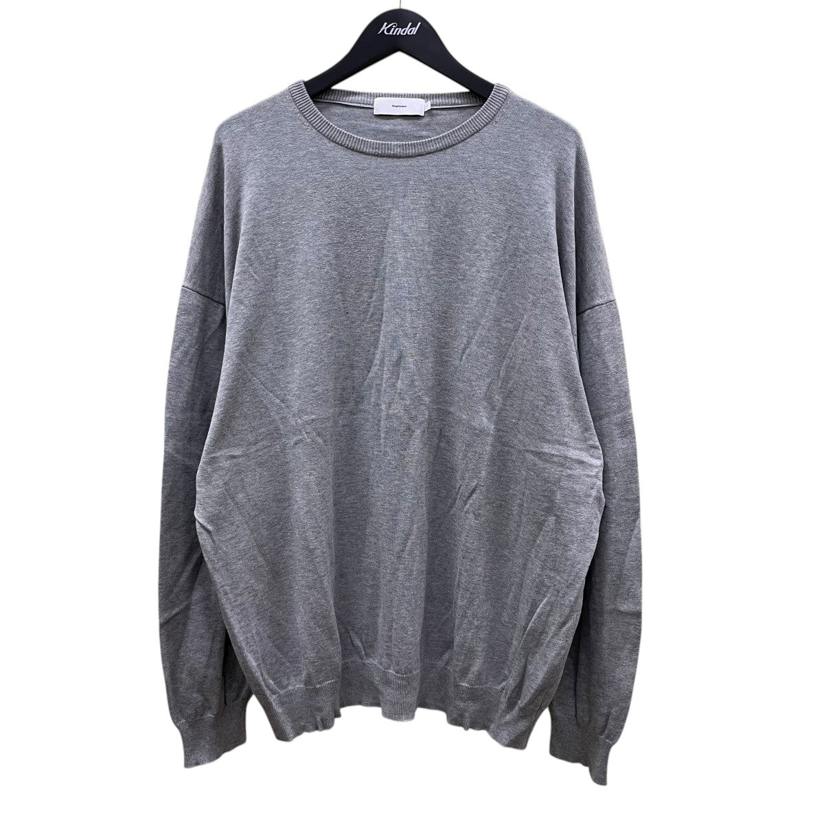 Suvin L/S Crew Neck KnitクルーネックニットGM201-80123B