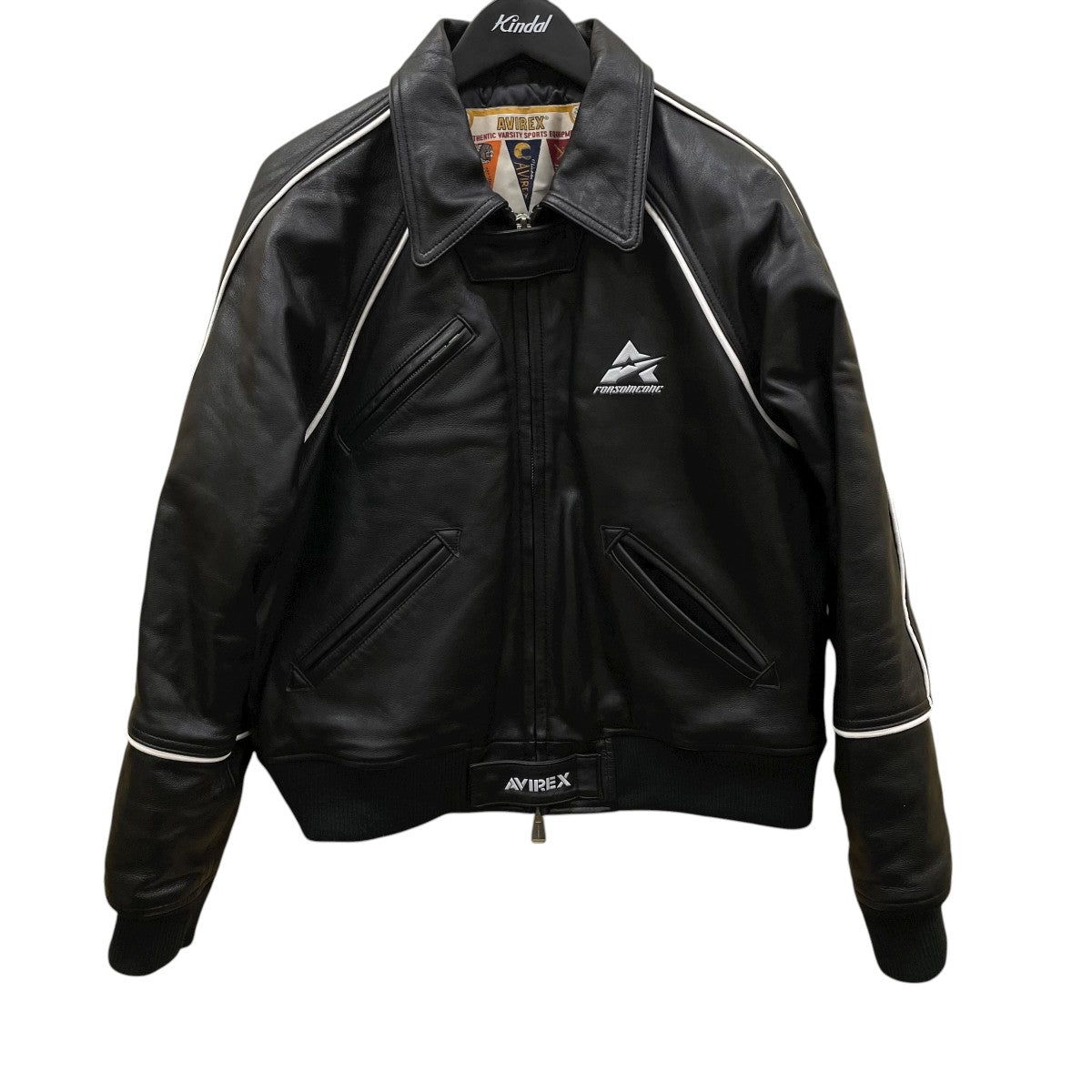 バックロゴレザージャケットレザージャケット783-4250013