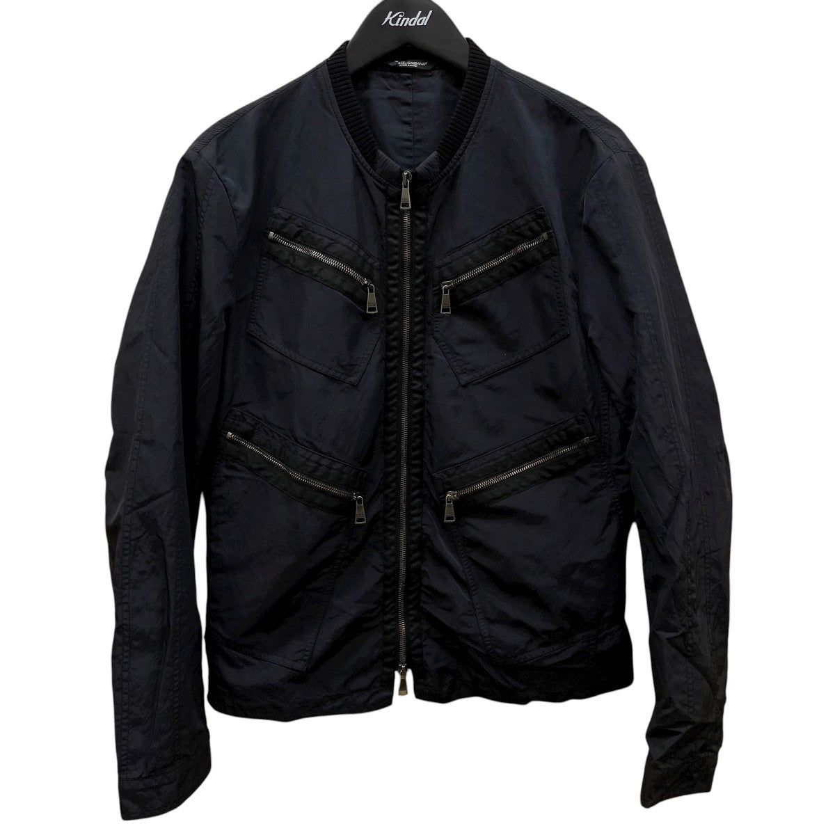 マルチジップポケット ノーカラージップジャケットG9N46T