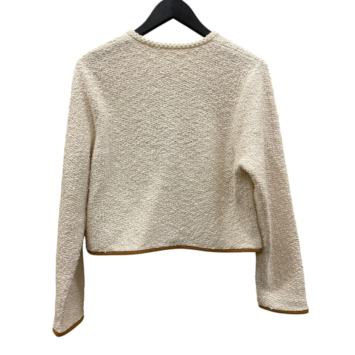 パイピング クルーネックカーディガン12-02-44-02201