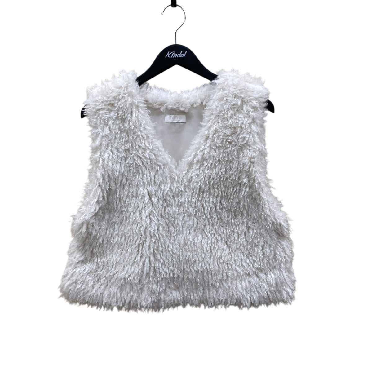 プードルファーVネックベスト11-01-24-01131