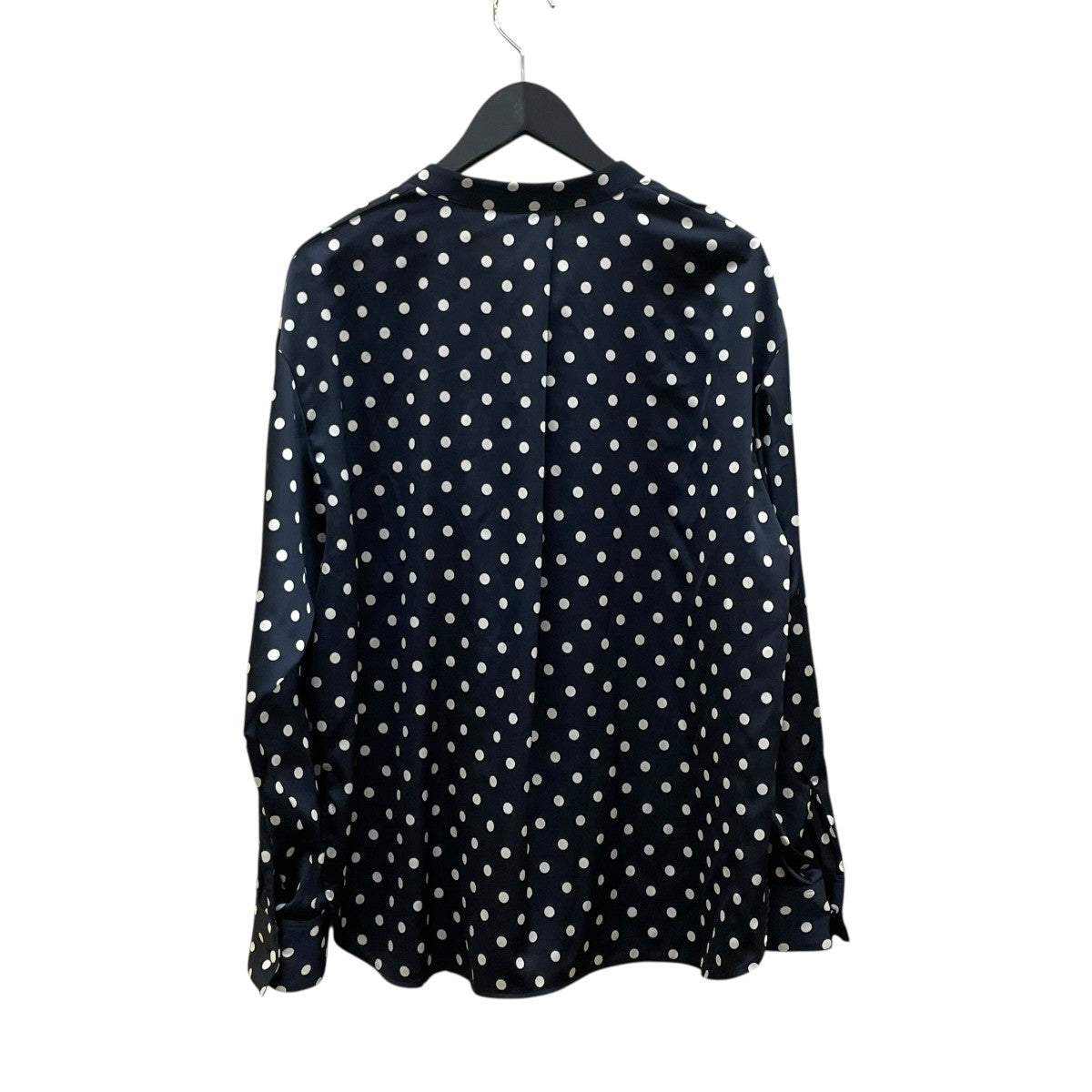 ドットプリントニュアンスシャツブラウス長袖ブラウス24051900210020