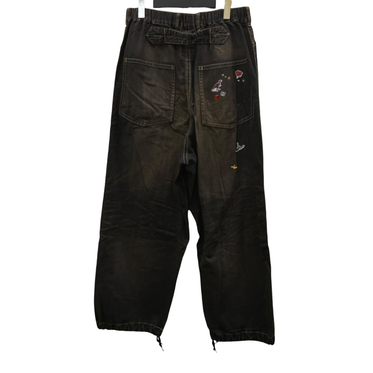 STICKER DENIM PANTSステッカーイージーデニムパンツJ14PT124 1