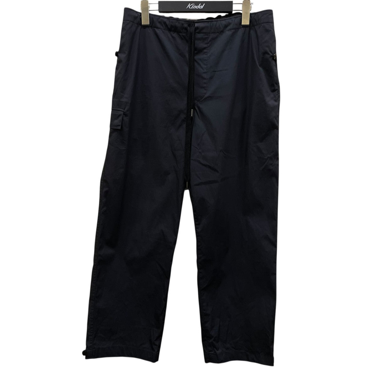 HEUGN(ユーゲン) TROUSER 017ナイロンイージーパンツ ネイビー サイズ