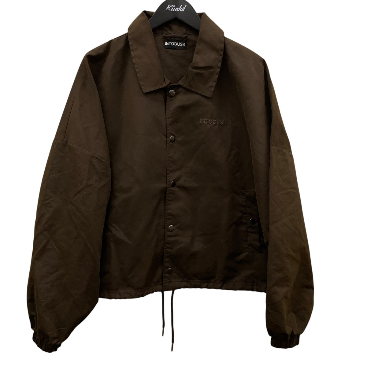 ジャケット・アウター OVERSIZED COACH /INTODUSK INTODUSK(イントゥダスク) OVERSIZED COACHコーチジャケット ブラウン