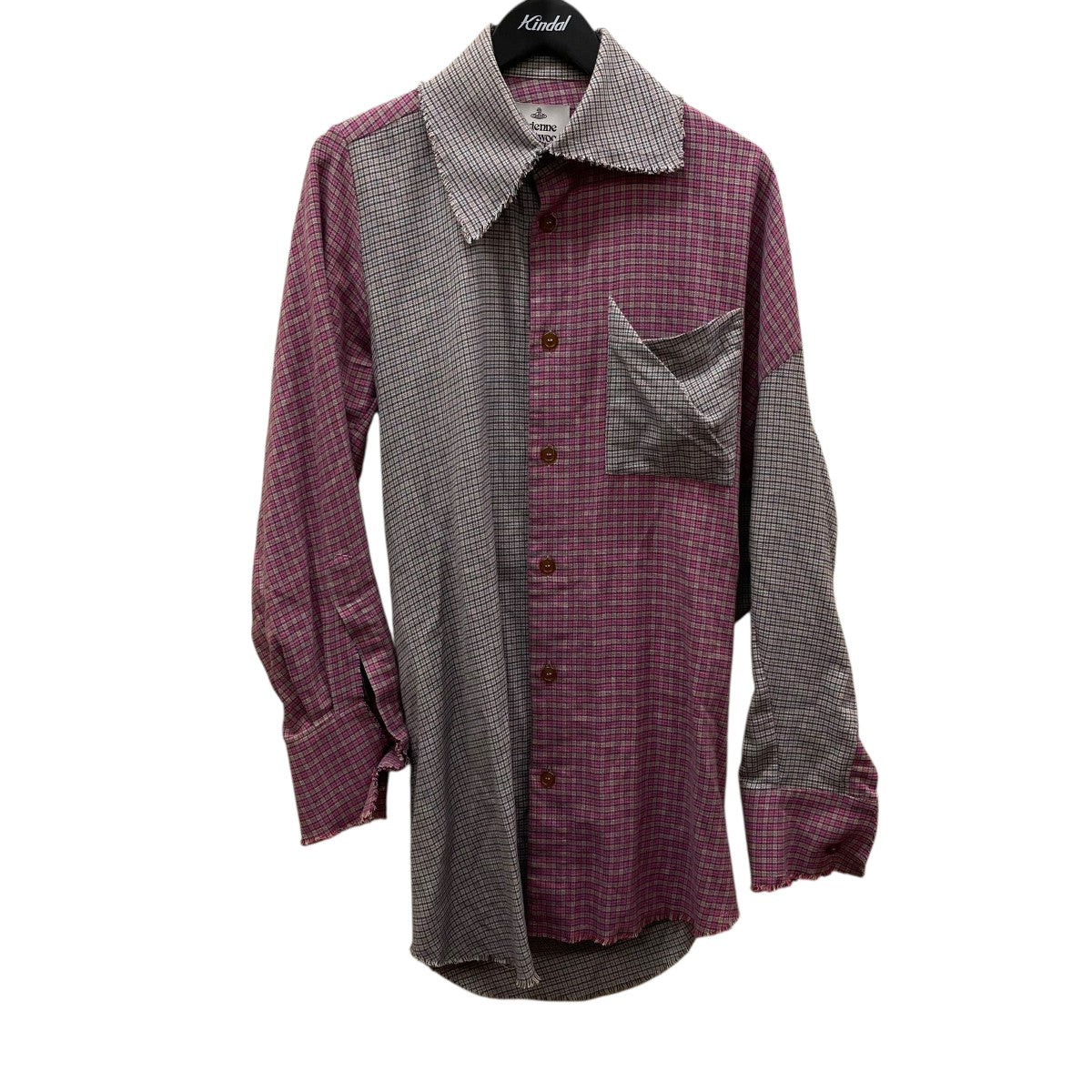 スクイグルシャツ長袖ワンピースS26DL0301 S49275