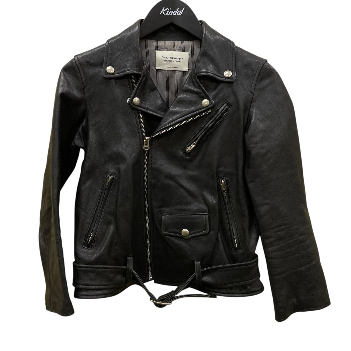 ラムレザーライダースジャケット1775402403